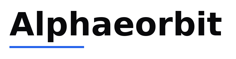 Alphaeorbit logo